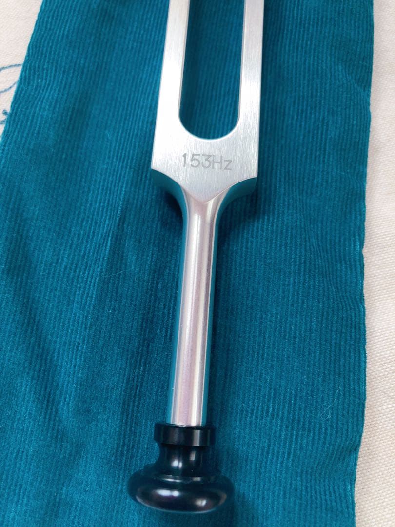 マドモアゼル愛　153Hz 重し付きチューナー　シリアル番号入り