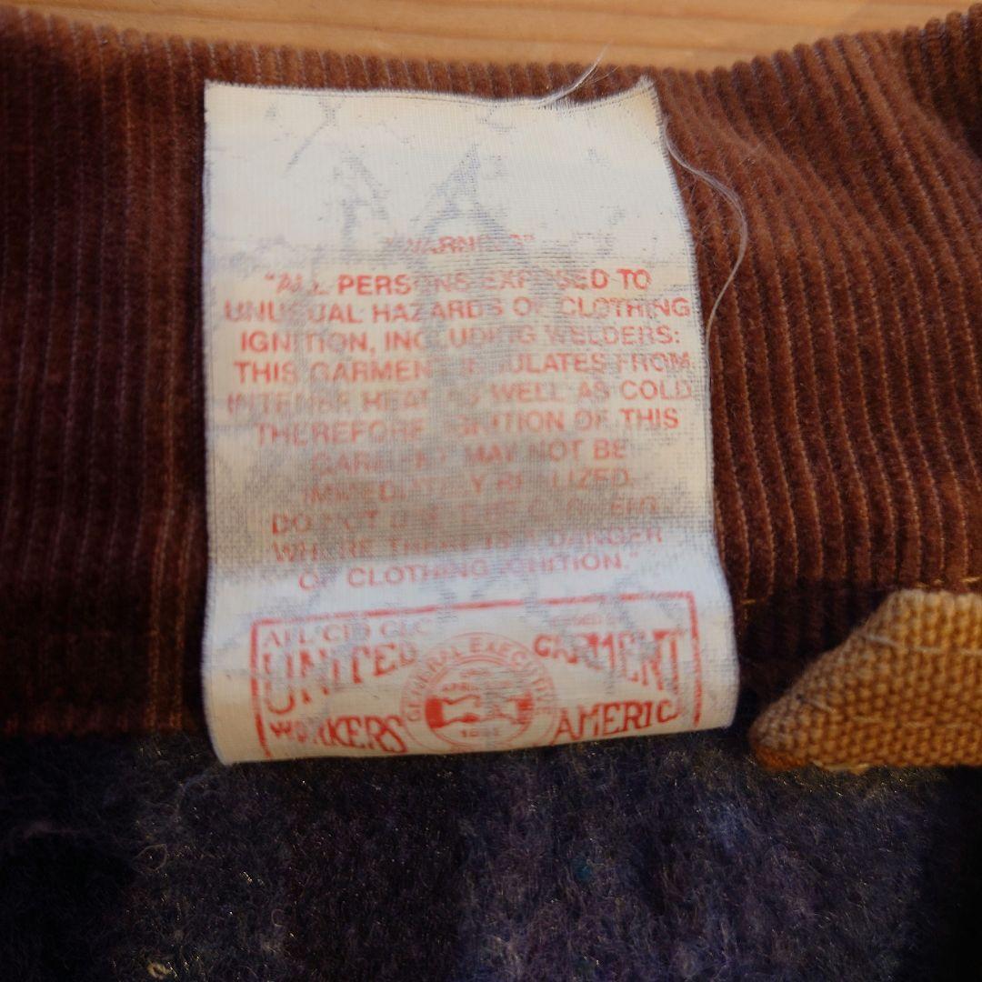 USA製 星タグ Carhartt カーハート チョアコート 44
