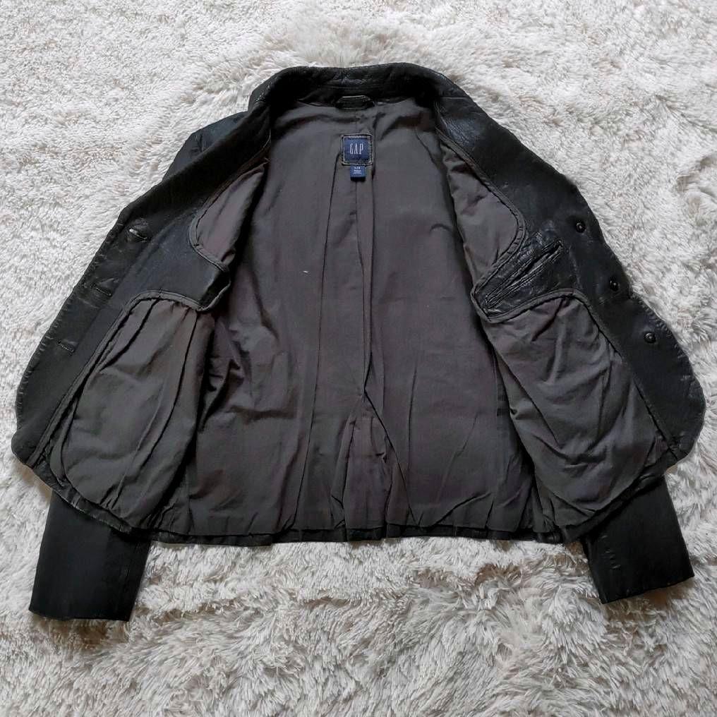 OLD GAP ギャップ 本革 羊革 レザージャケット テーラードジャケット