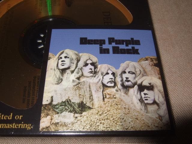 DEEP PURPLE,新品,24KT GOLD,ハード・ロック,IN ROCK