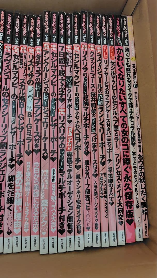 【2009年～2014年】小悪魔ageha/2015年メモリアルBookあり