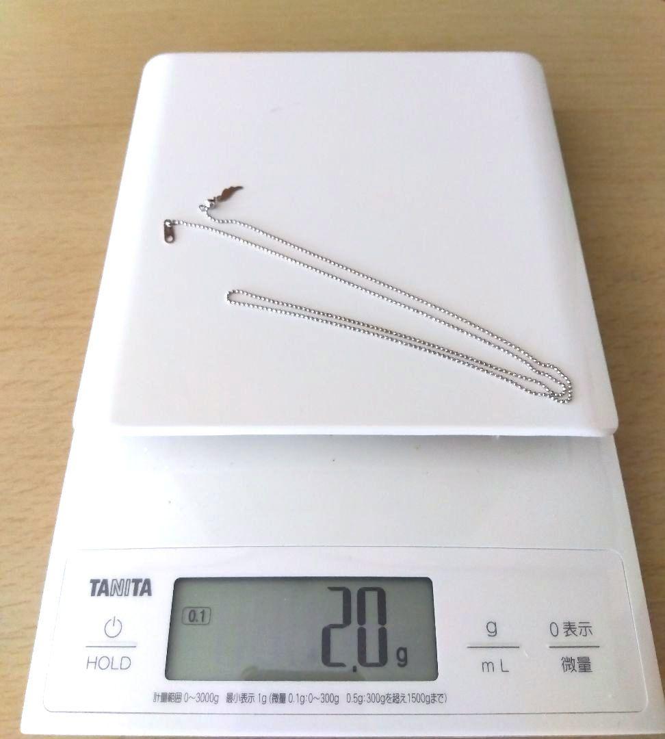 訳あり K18WG チェーン チェーンネックレス