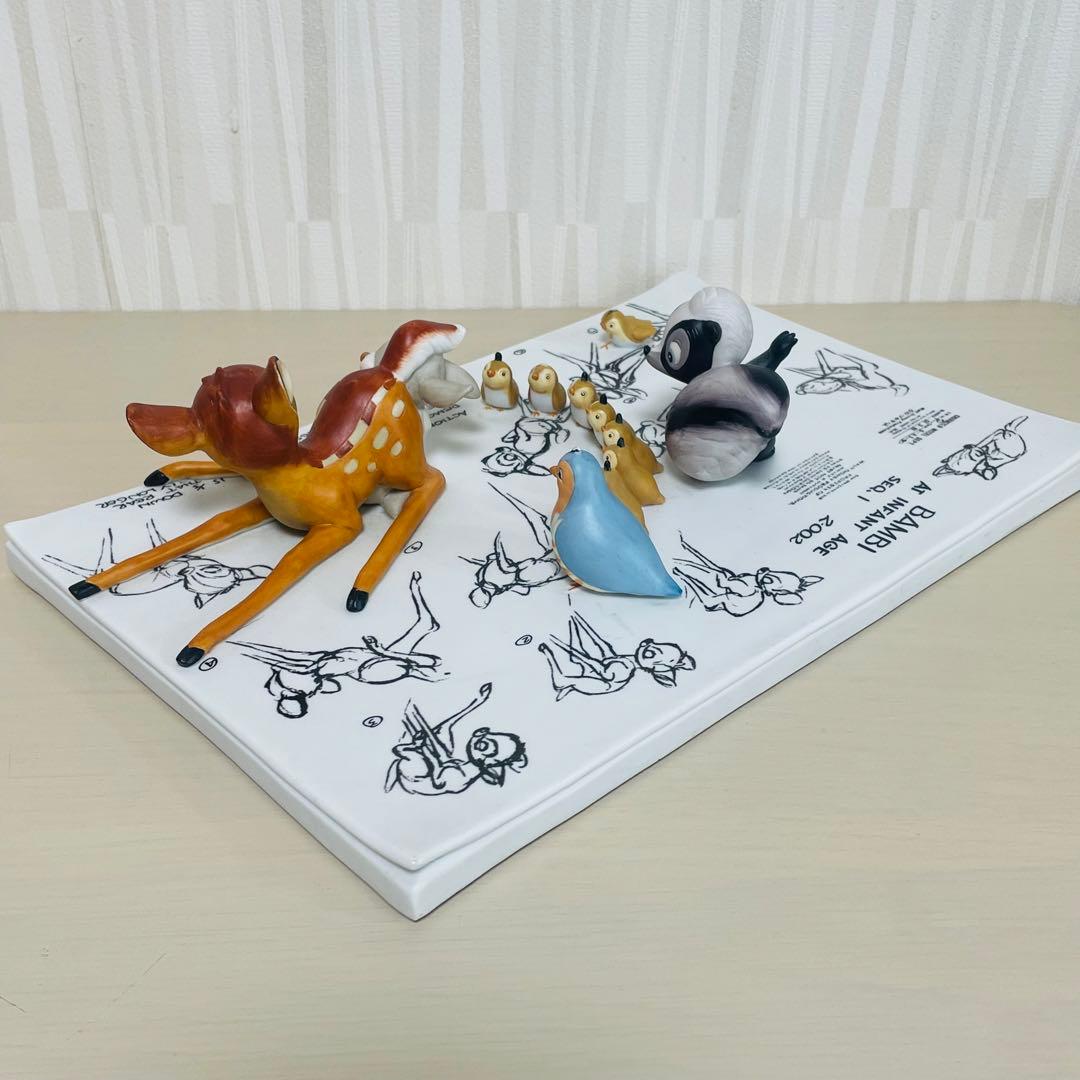 ディズニー バンビ 60周年記念 世界限定3000個 モデルシート フィギュア