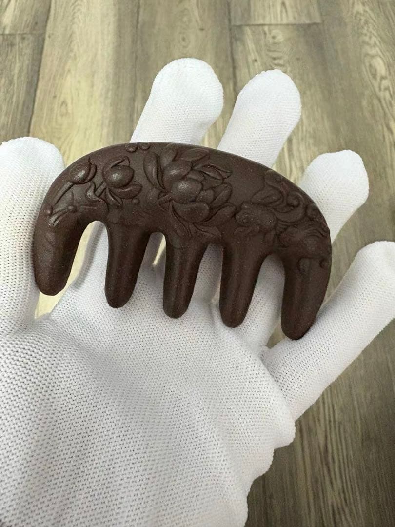 漢方素材の手工按摩櫛