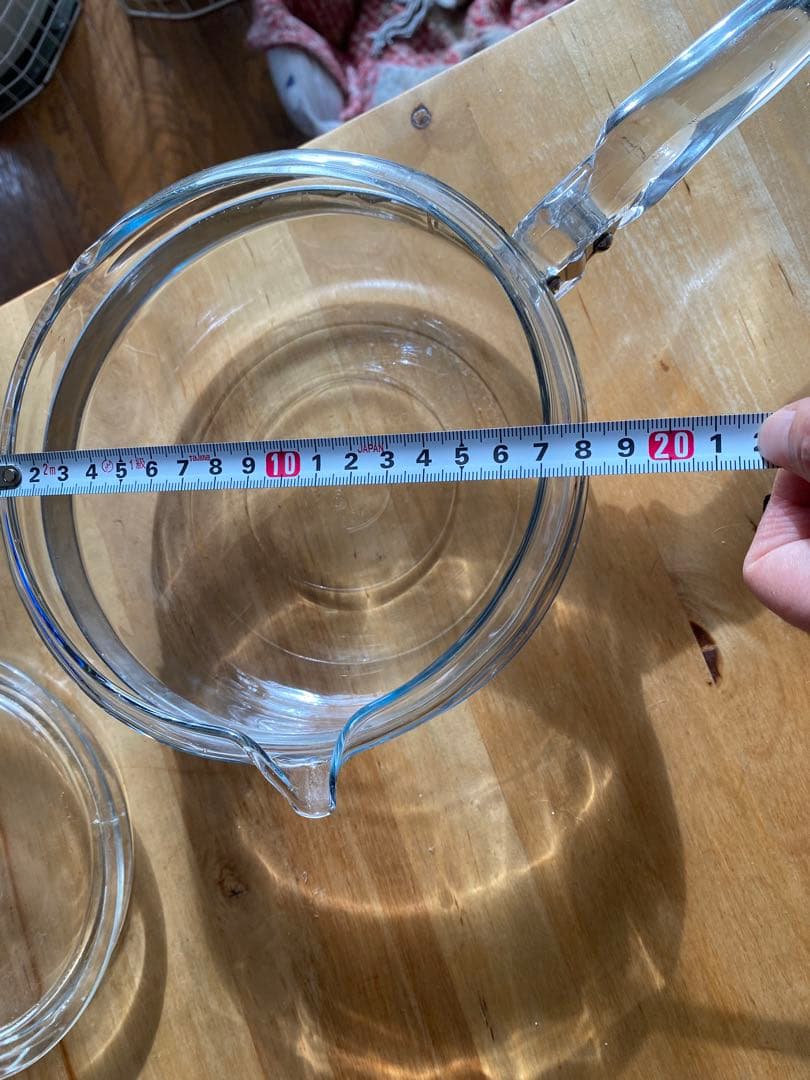 オールドパイレックス　フレームウェア　片手鍋