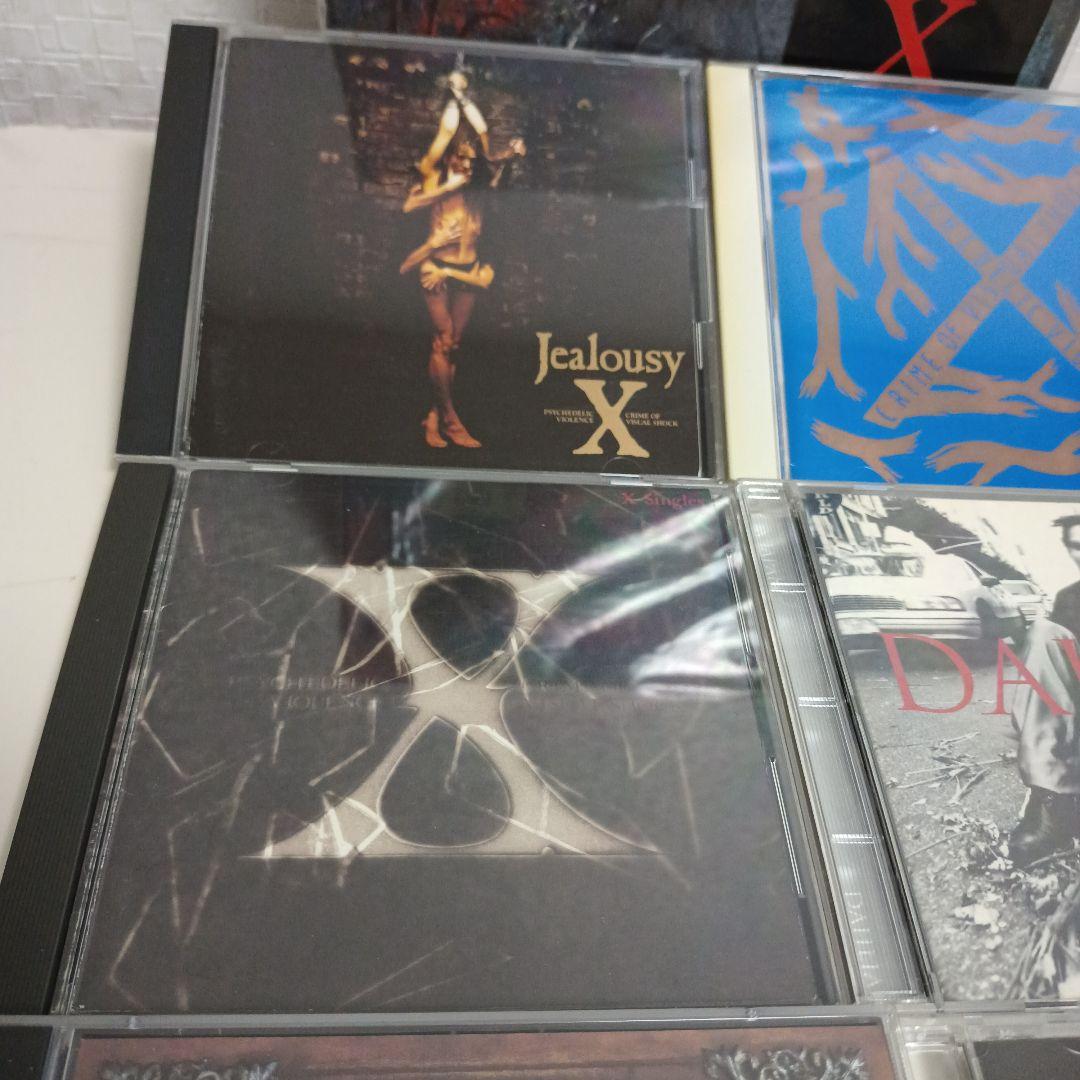 ☆X JAPAN BOXセット CD7枚 下敷き☆