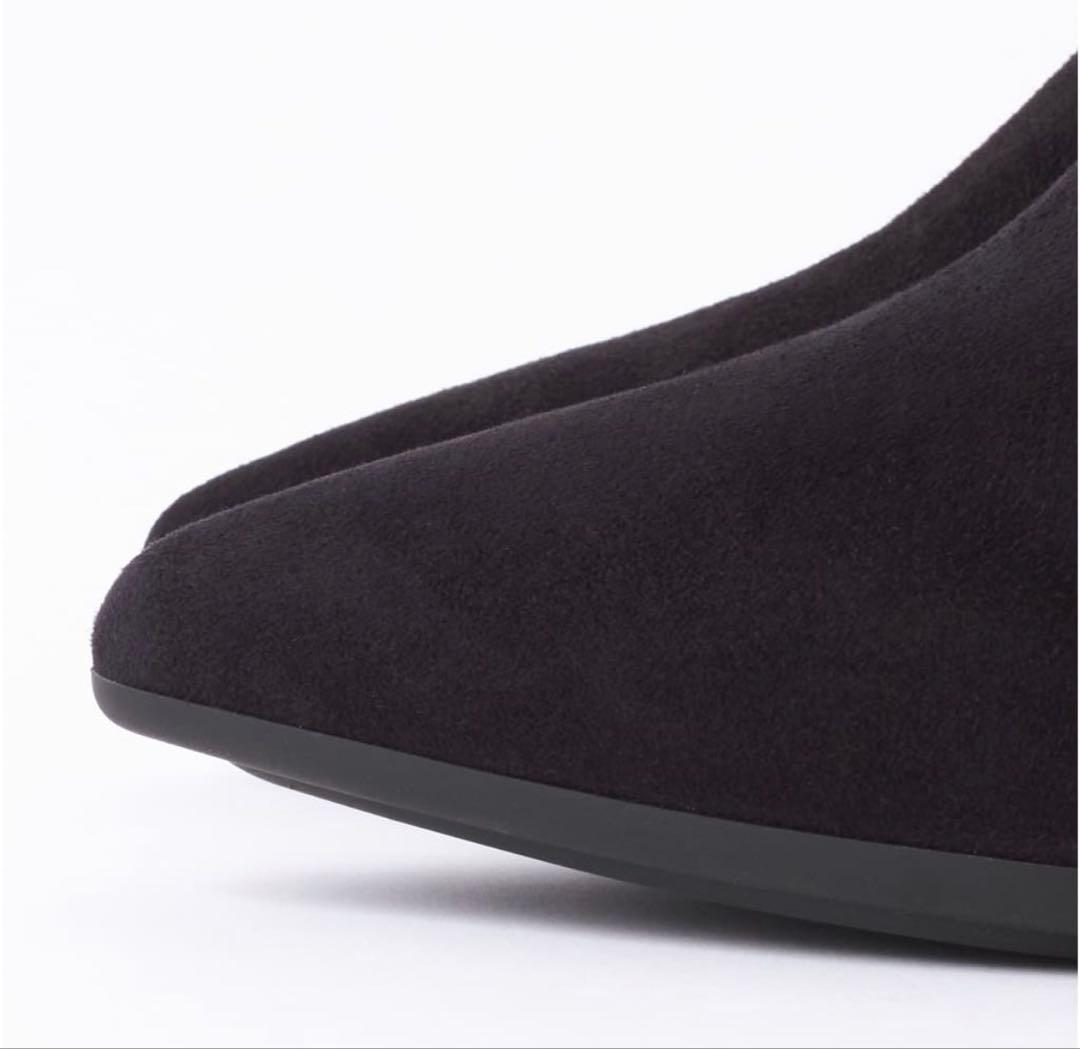 【新品未使用】DIANAダイアナ　ショートブーツ24.5cmブラック2025AW