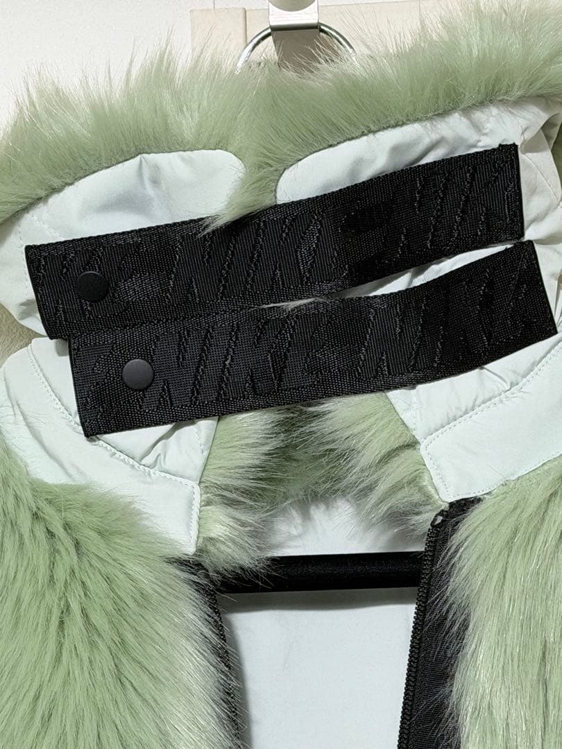 美品正規NIKE×AMBUSH Faux Fur Coat Jacket