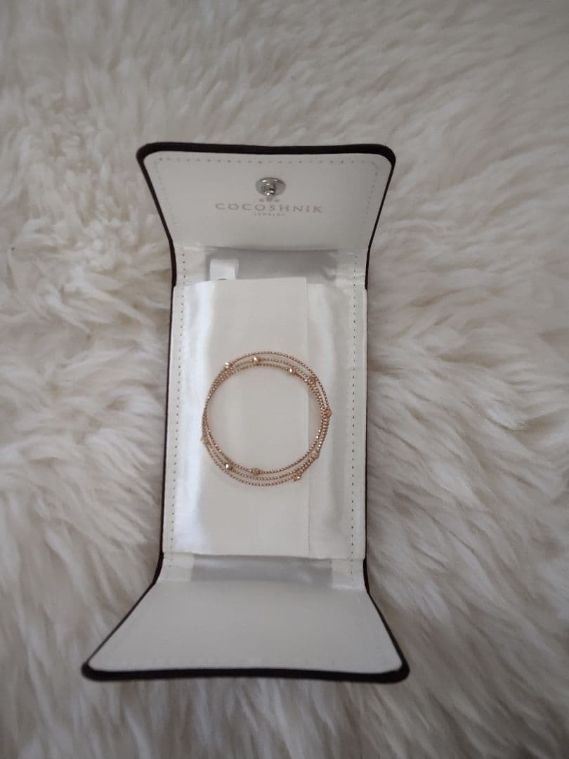 COCOSHNIK ココシュニック　10k形状記憶バングル