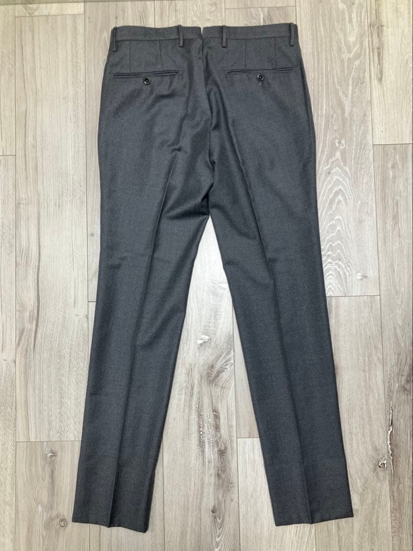 【極美品】INCOTEX SUPER100'S ウール スラックス パンツ 46