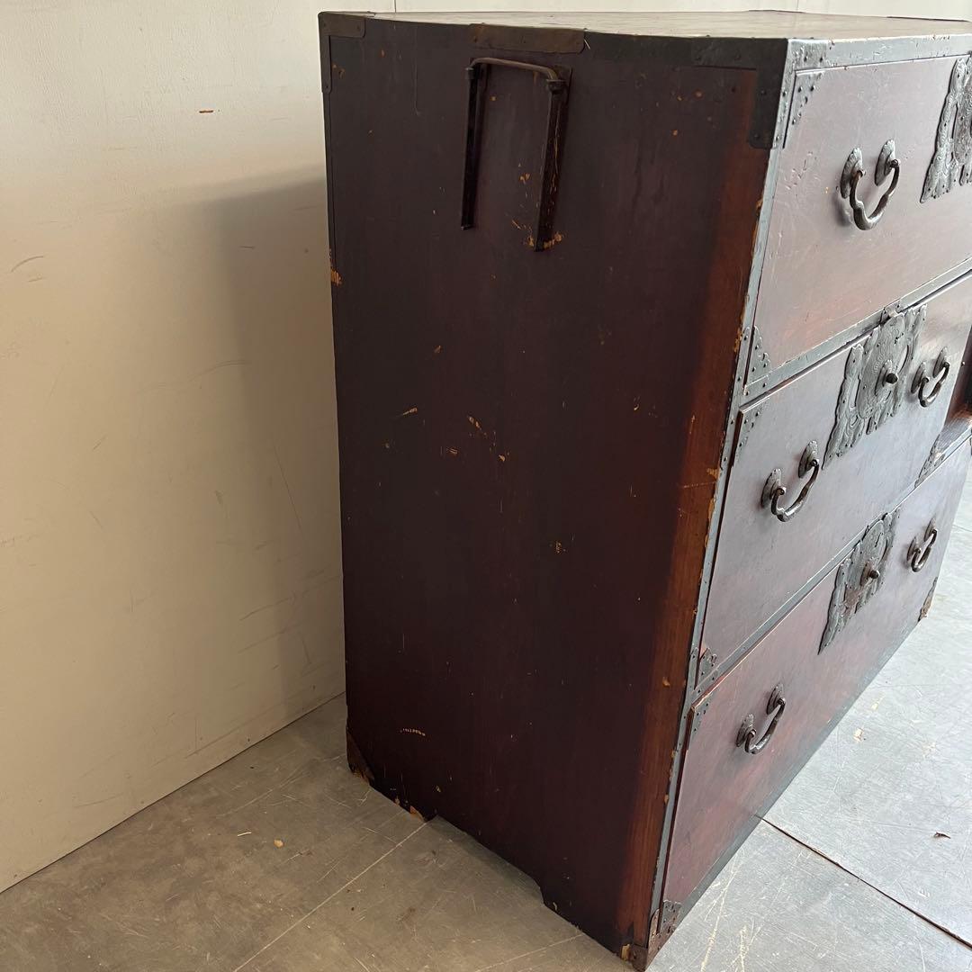 アンティーク 和箪笥 チェスト 棚 レトロ 無垢材