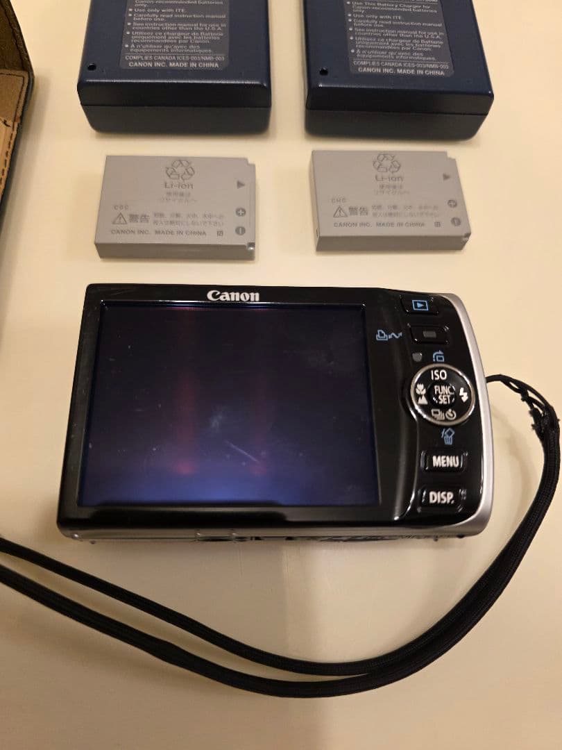 Canon IXY DIGITAL バッテリー2個 充電器2個付き