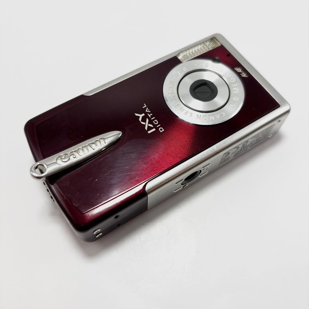 【週末限定値下げ】 Canon IXY DIGITAL L2 ワインレッド