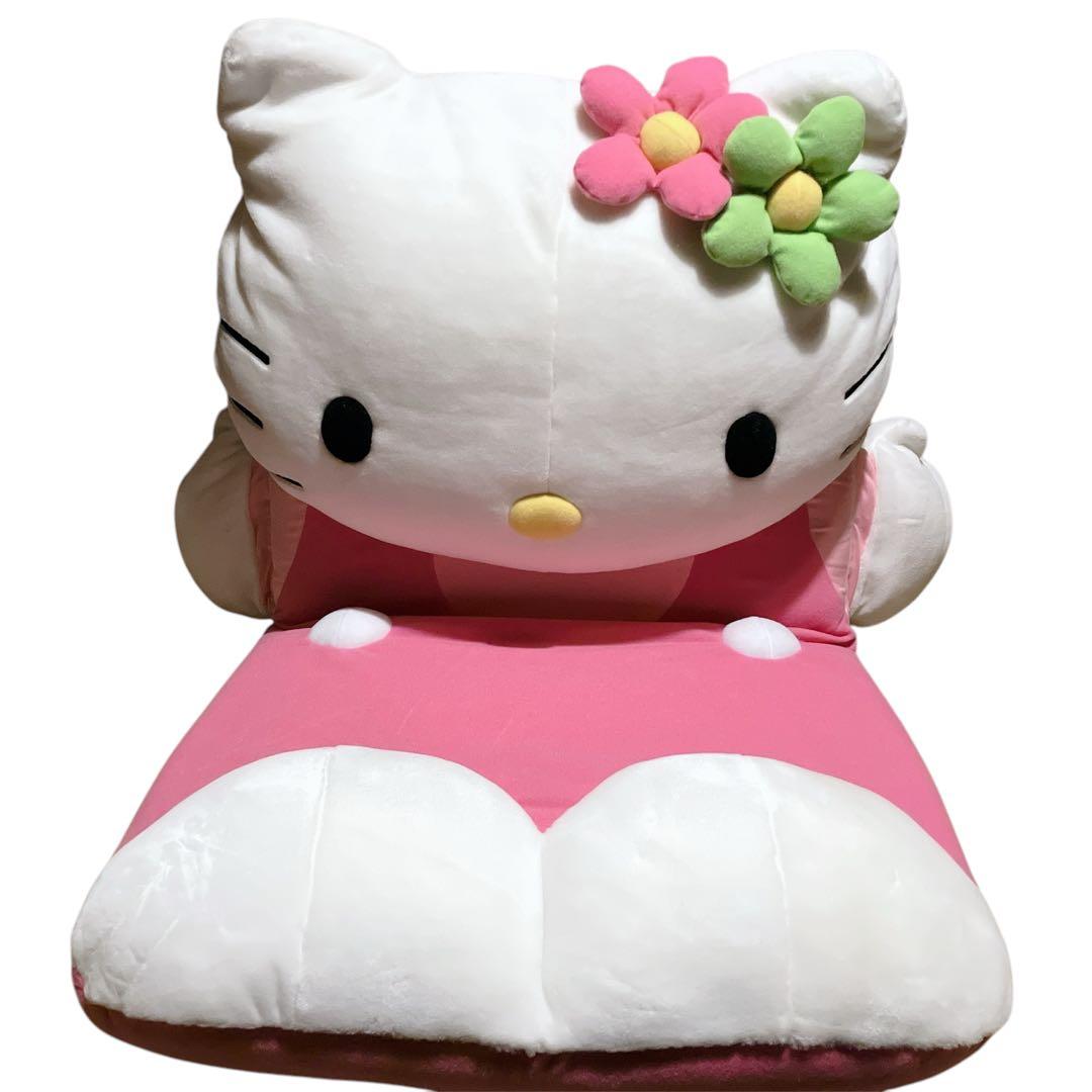 新品未使用　タグ付き　ハローキティ座椅子