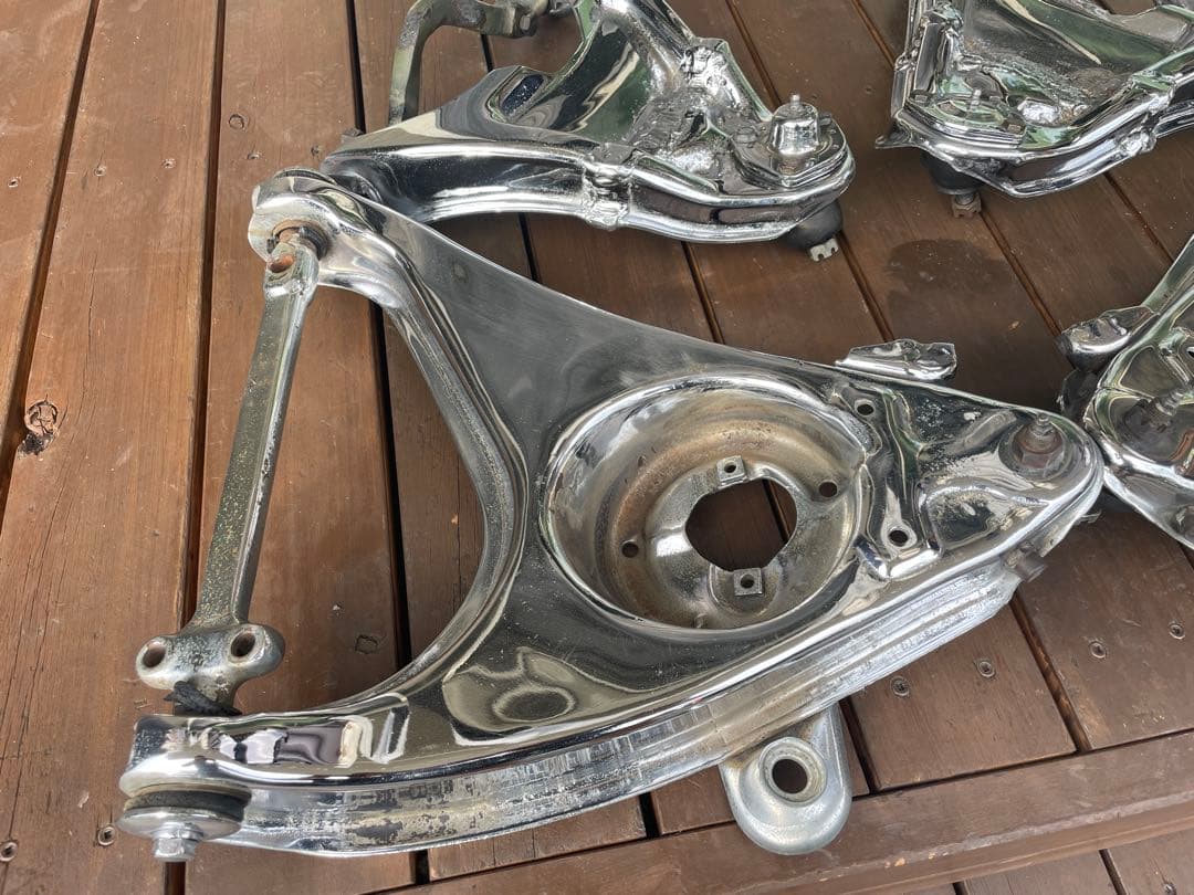 インパラ フロント アッパーアーム ロアーム メッキ ローライダー ハイドロ