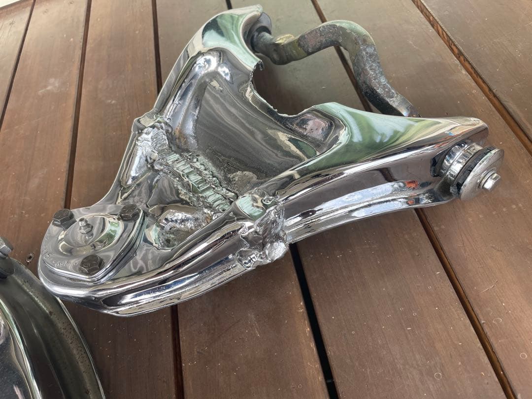 インパラ フロント アッパーアーム ロアーム メッキ ローライダー ハイドロ