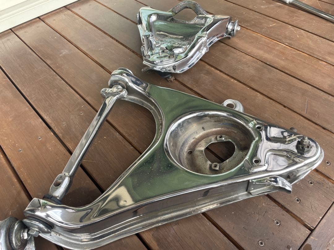 インパラ フロント アッパーアーム ロアーム メッキ ローライダー ハイドロ