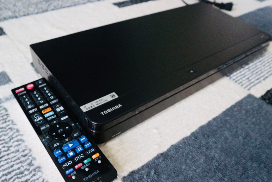 TOSHIBA 東芝 REGZA ブルーレイレコーダー DBR-W507 美品