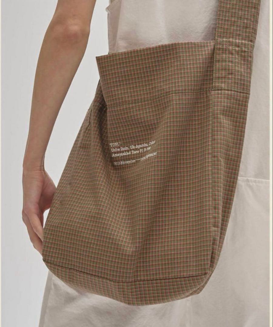 todayful Check Shoulder Bag ノベルティ