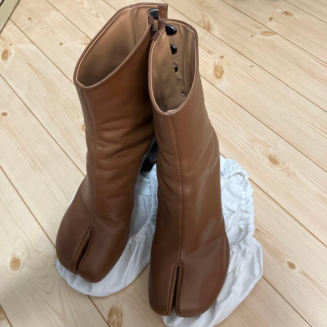 メゾンマルジェラ　tabi 足袋　ブーツ　カーフスキン　38