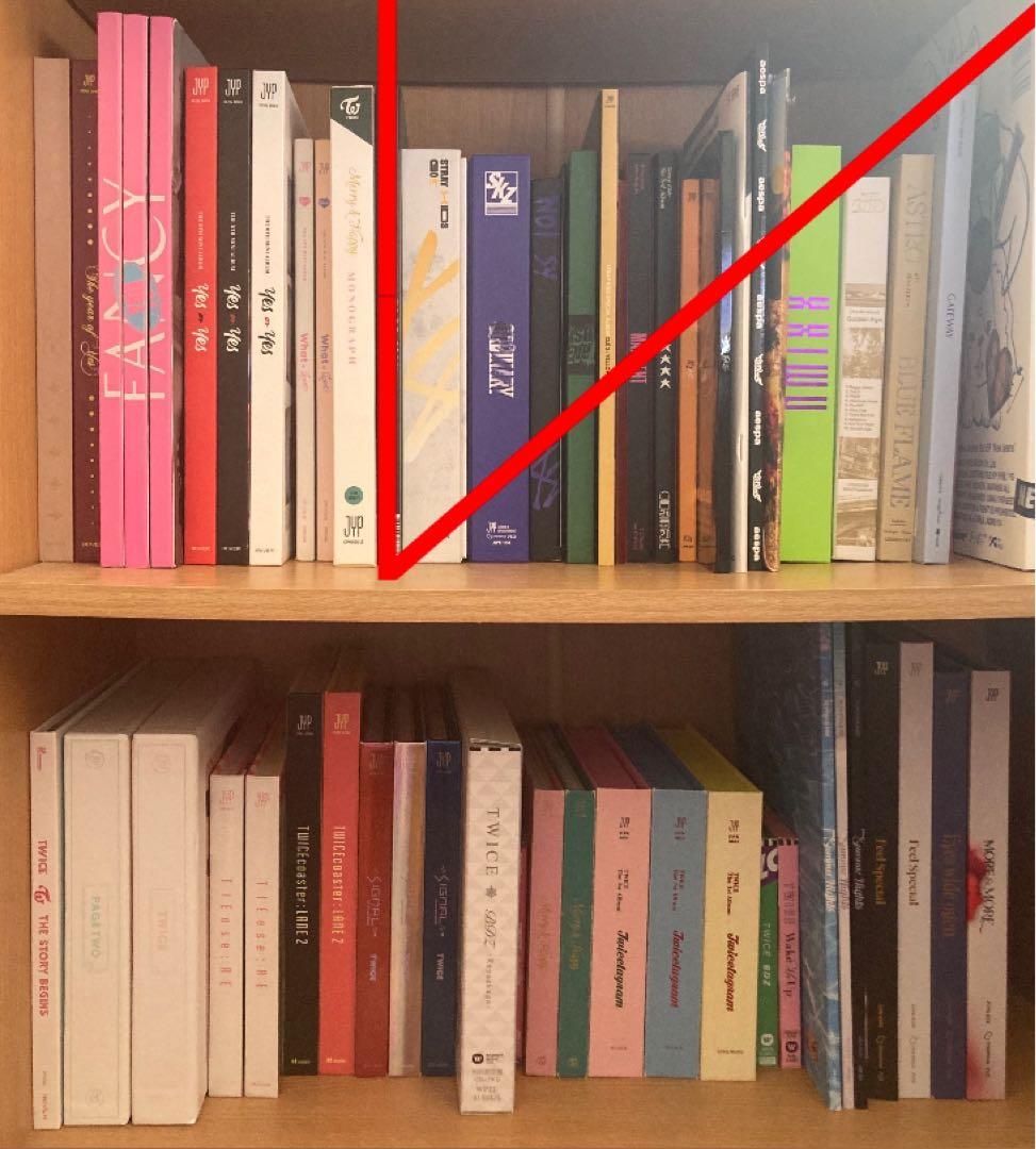 twice アルバムセット　モノグラフ　signal TT メリハピ　ファンシー