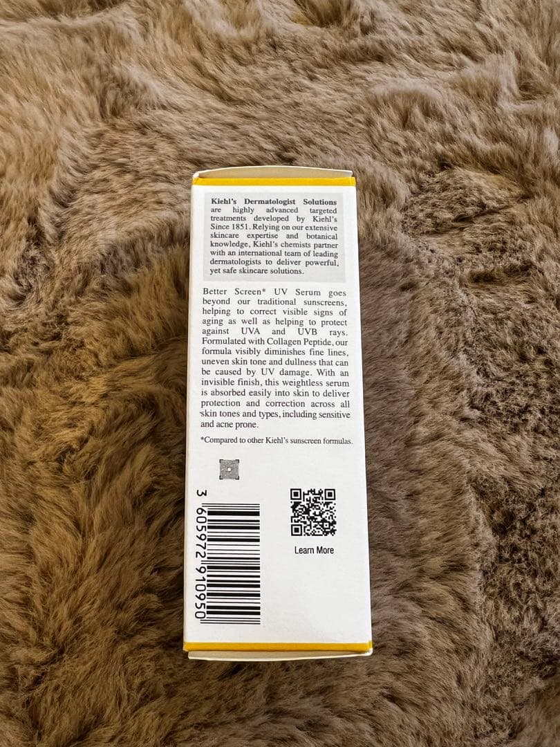 Kiehl’s Better Screen UV Serum 日焼け止め