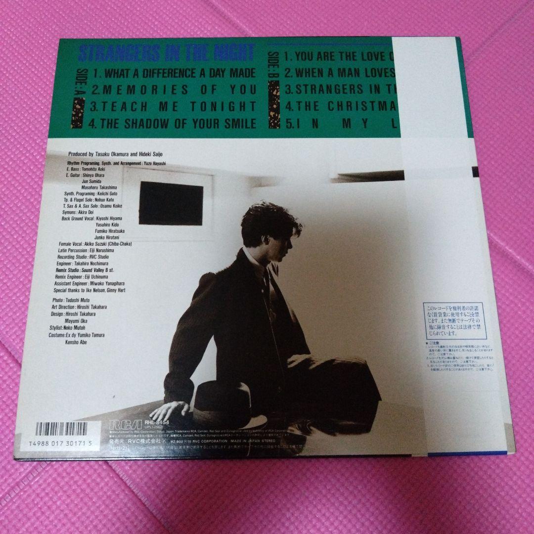 西城秀樹　LP STRANGERS　INTHENIGHT