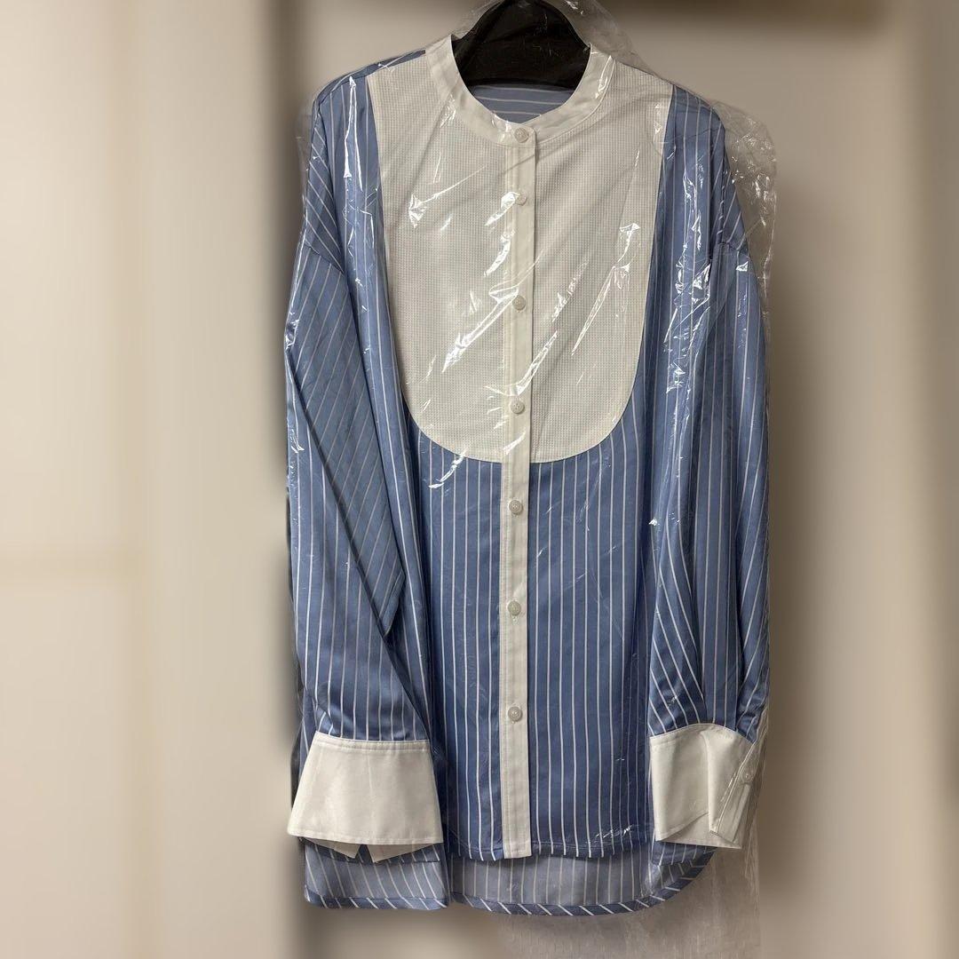 MACHATT新品未使用☆ブルーストライプブラウス