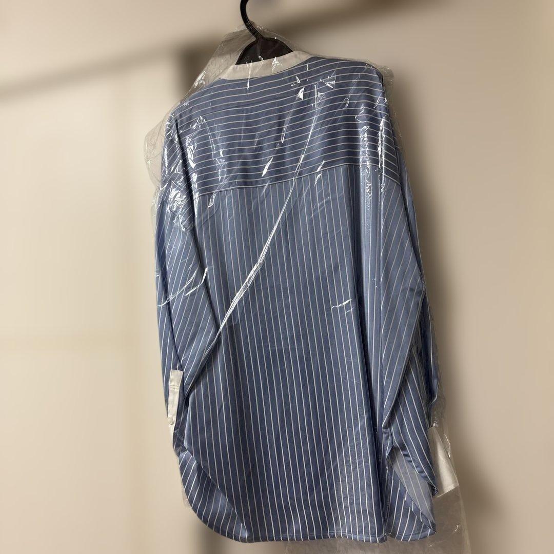 MACHATT新品未使用☆ブルーストライプブラウス