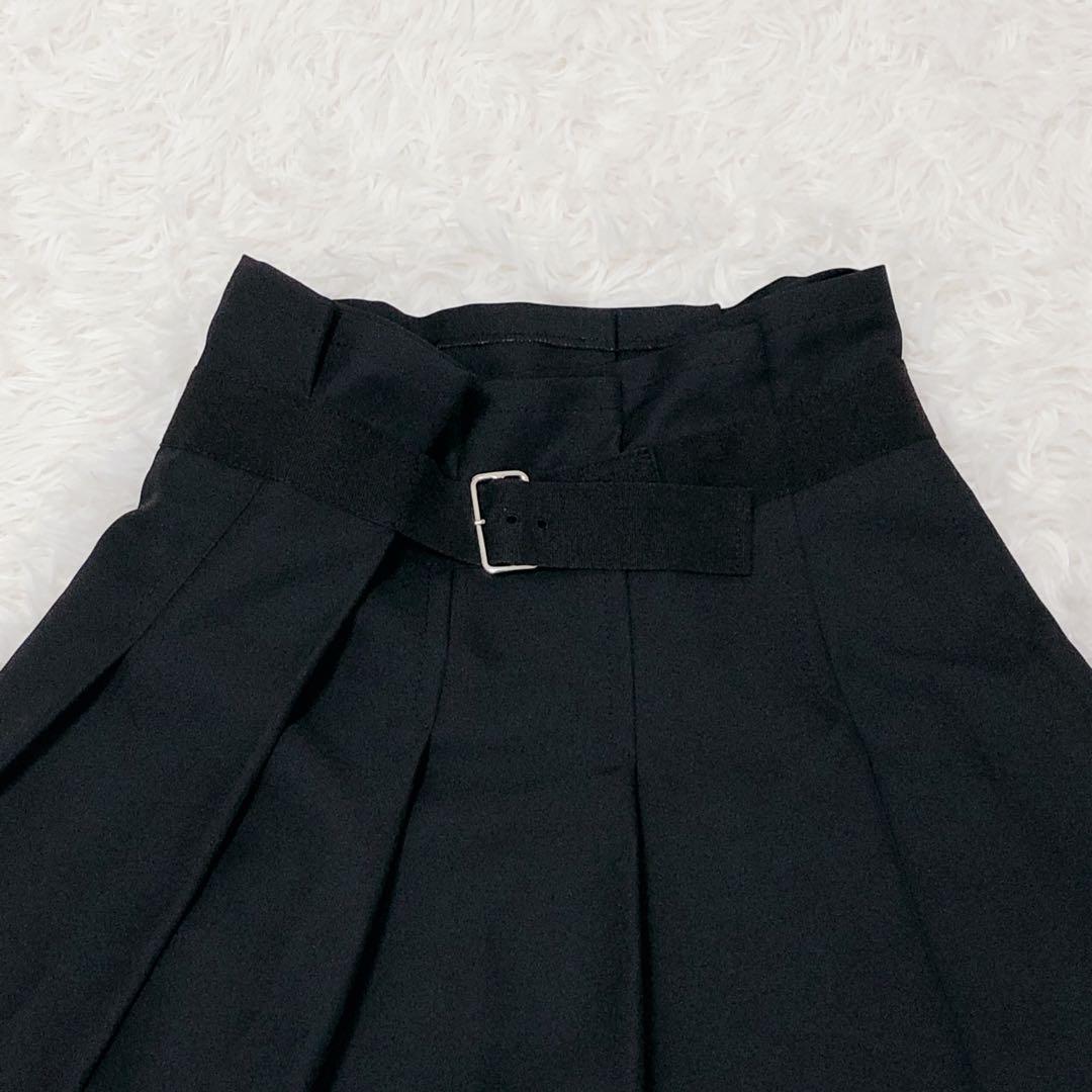 トリココムデギャルソン　ベルト付き　ミニスカート　プリーツ　平成後期　Y2K