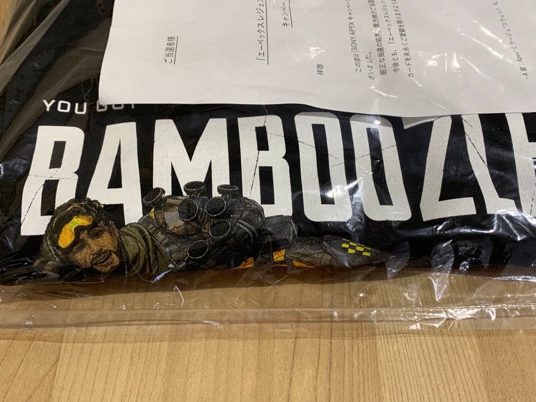 APEX ミラージュスウェット セブンイレブンプレゼントキャンペーン景品