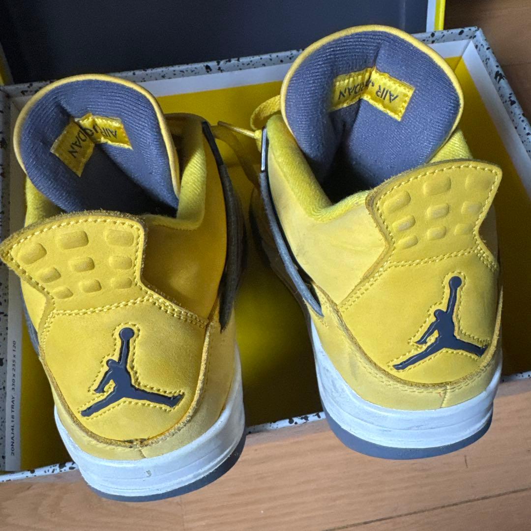 かなり値下げ　Air Jordan 4 イエロー シューズ