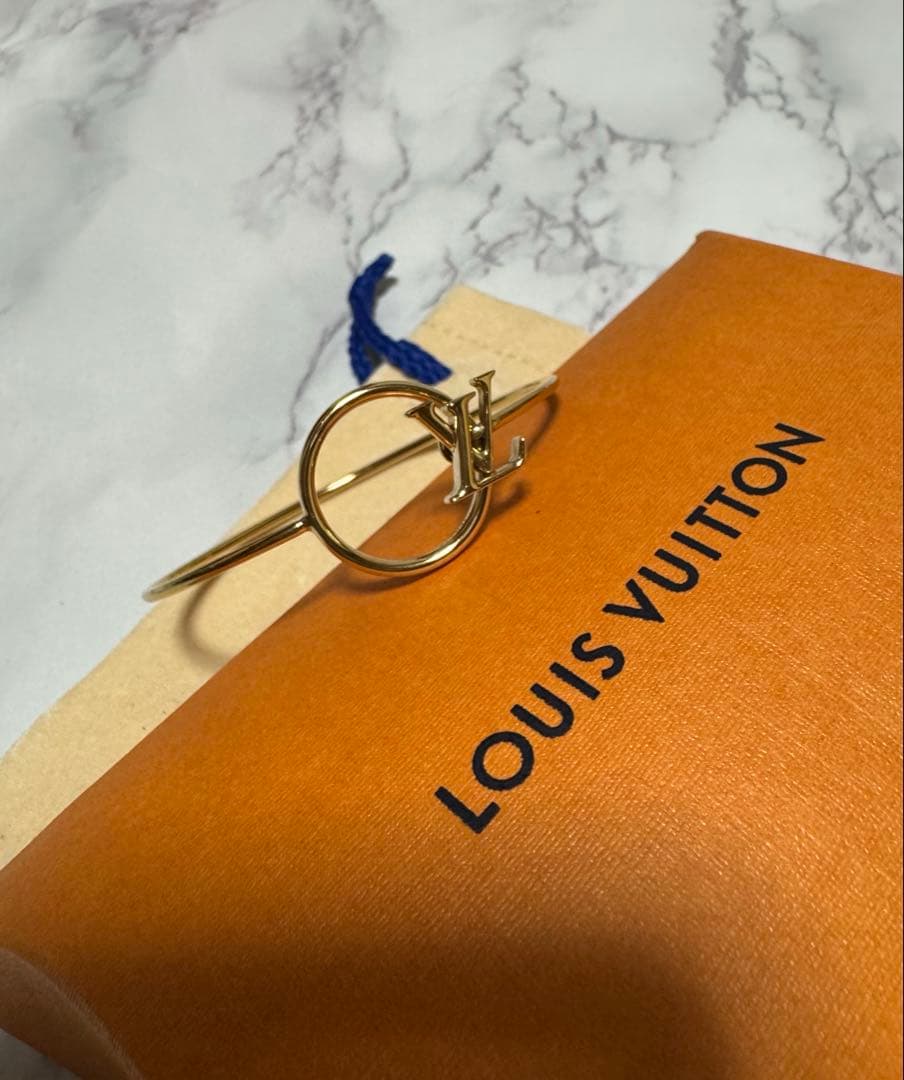LOUIS VUITTON ブレスレット・リジッド LV エクリプス　S