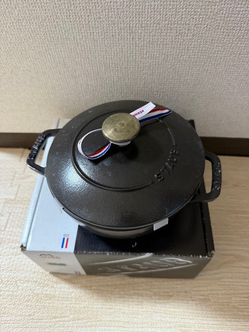 ストウブ ワナベS 16cm ブラック