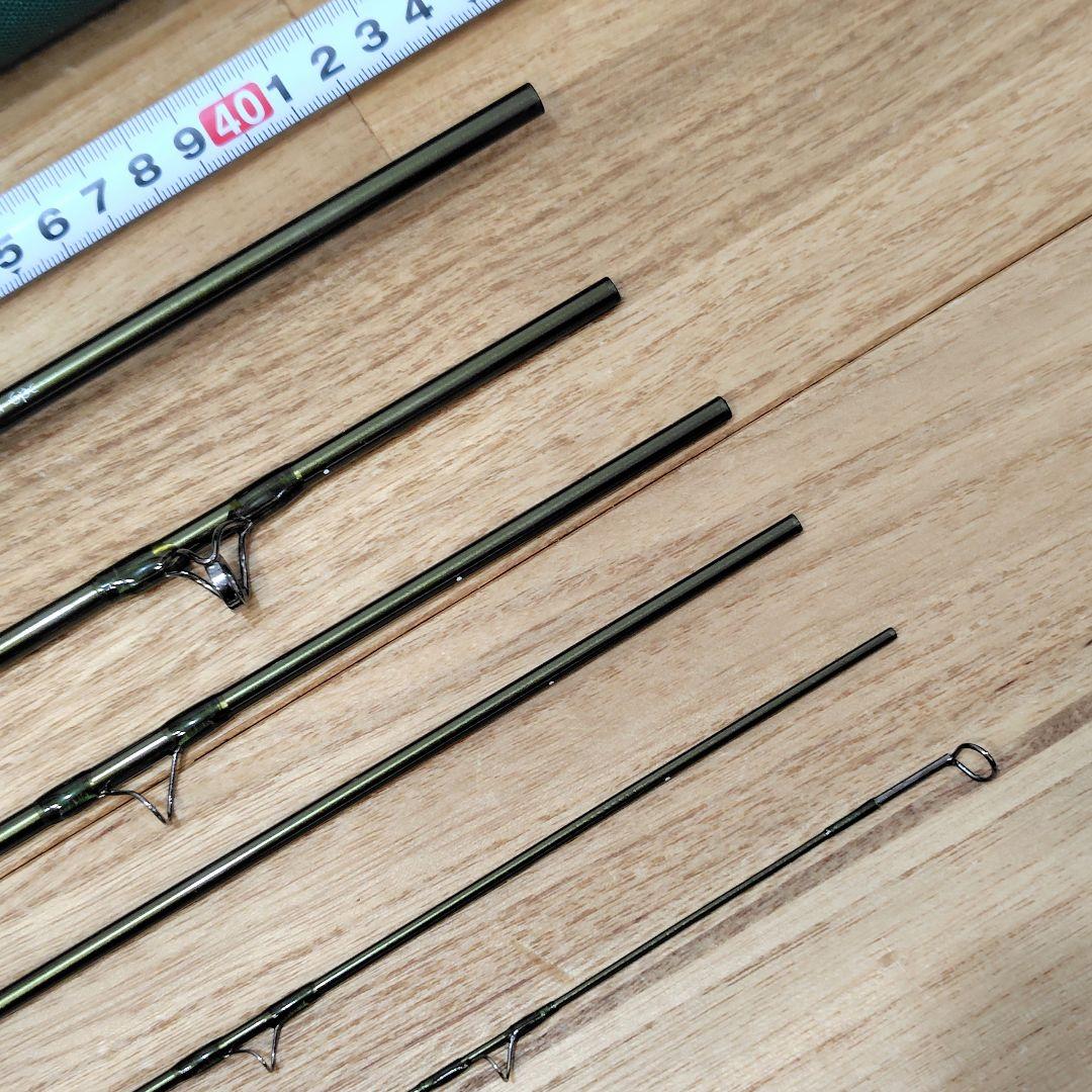 フライロッド　8ft　#4　6ps　パックロッド