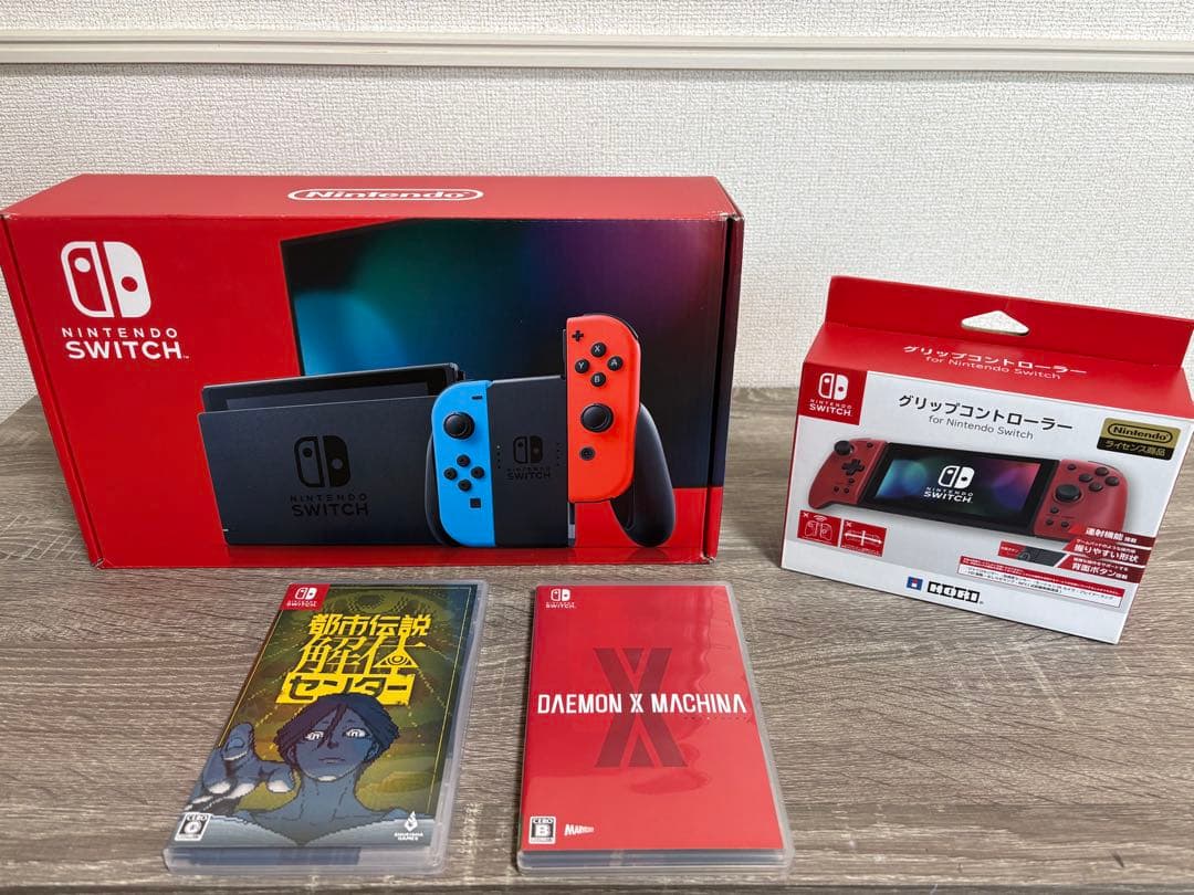 Nintendo Switch 本体＋ソフト2本＋周辺機器