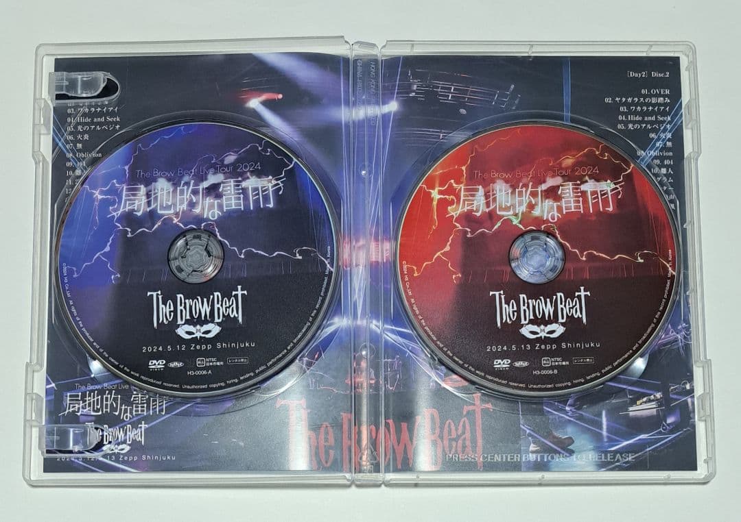TheBrowBeat ブロビ DVD 局地的な雷雨 佐藤流司 Ryuji