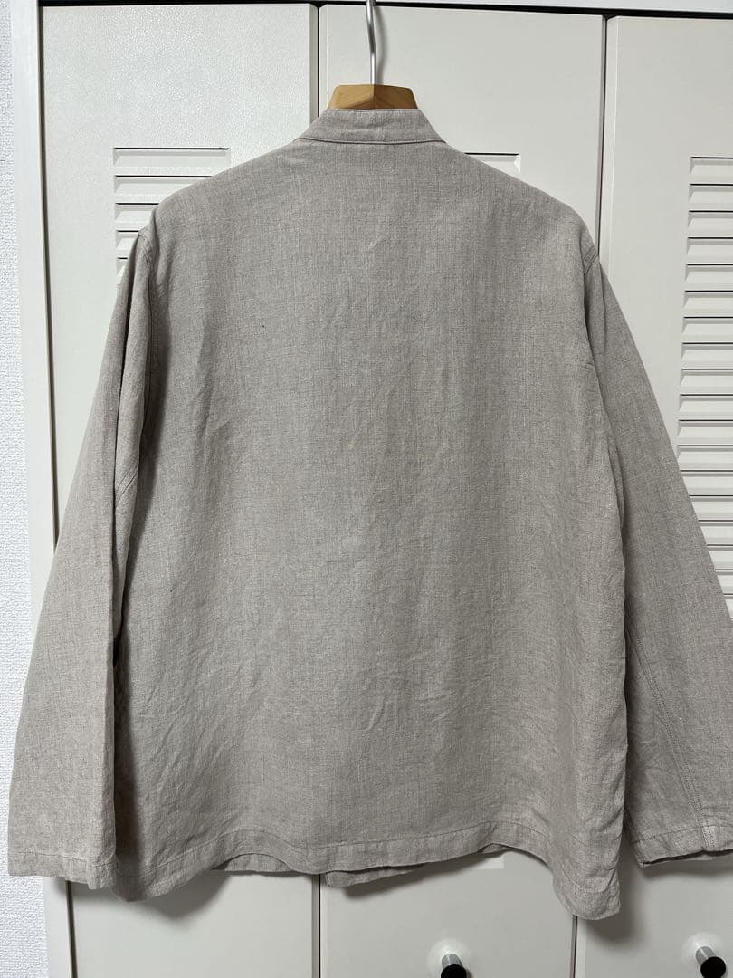 【美品】nest Robe CONFECT ブラックリネン クック ジャケット