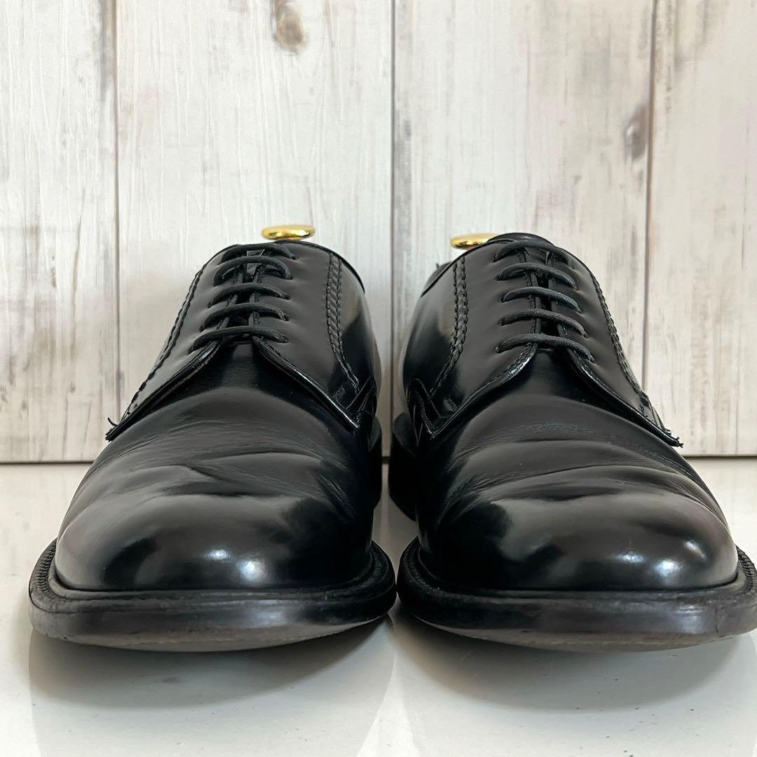 【美品】REGAL リーガル 26.5 プレーントゥ 2504 レザー 黒