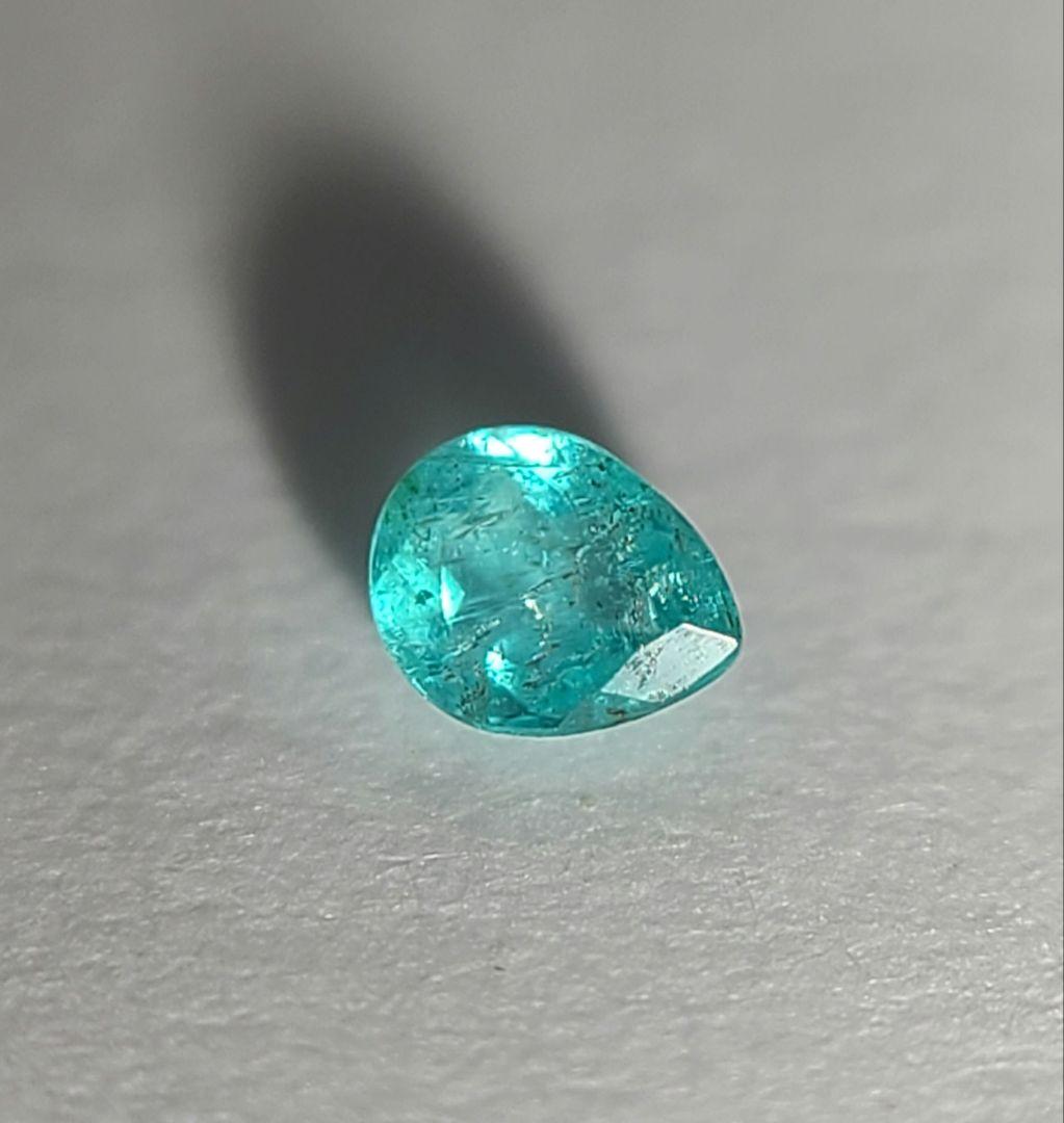 とても可愛いペアシェイプ!★ブラジルバターリャパライバトルマリン★オーダー受付中