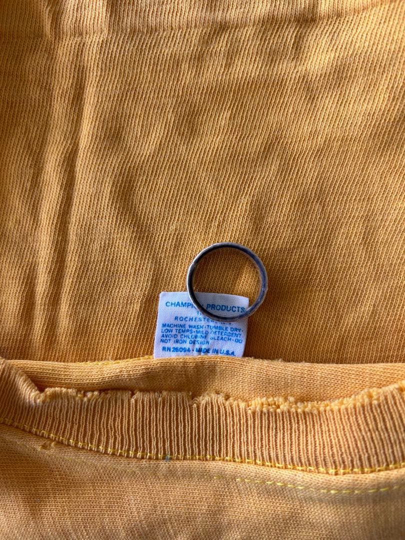 【希少】 70s ChampionフットボールTシャツ バータグ