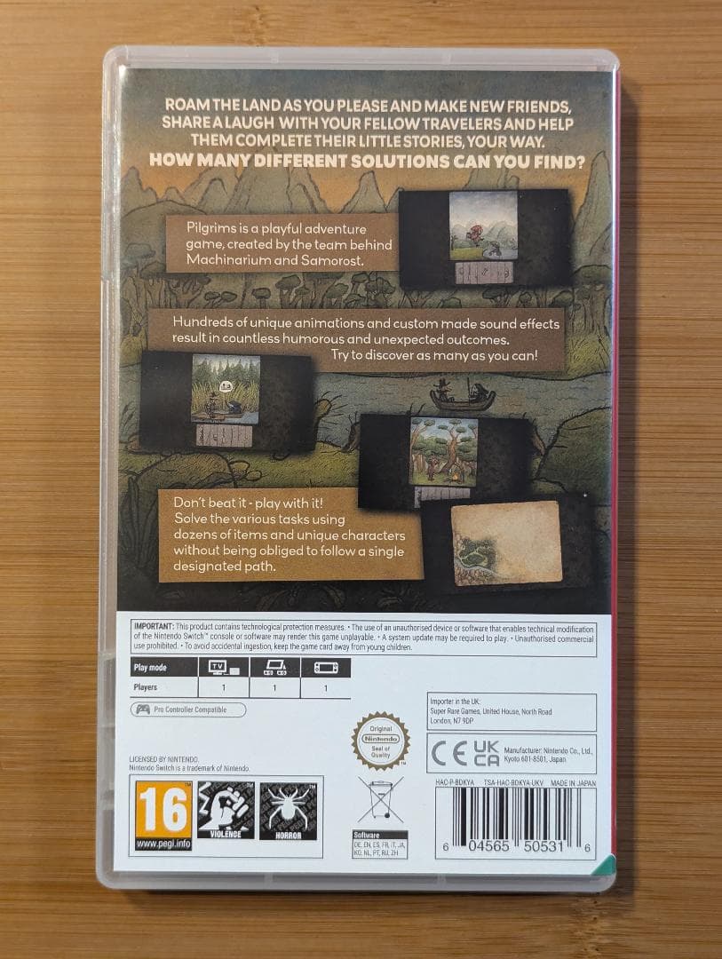 【欧州版】Pilgrims + Happy Game【Switch】