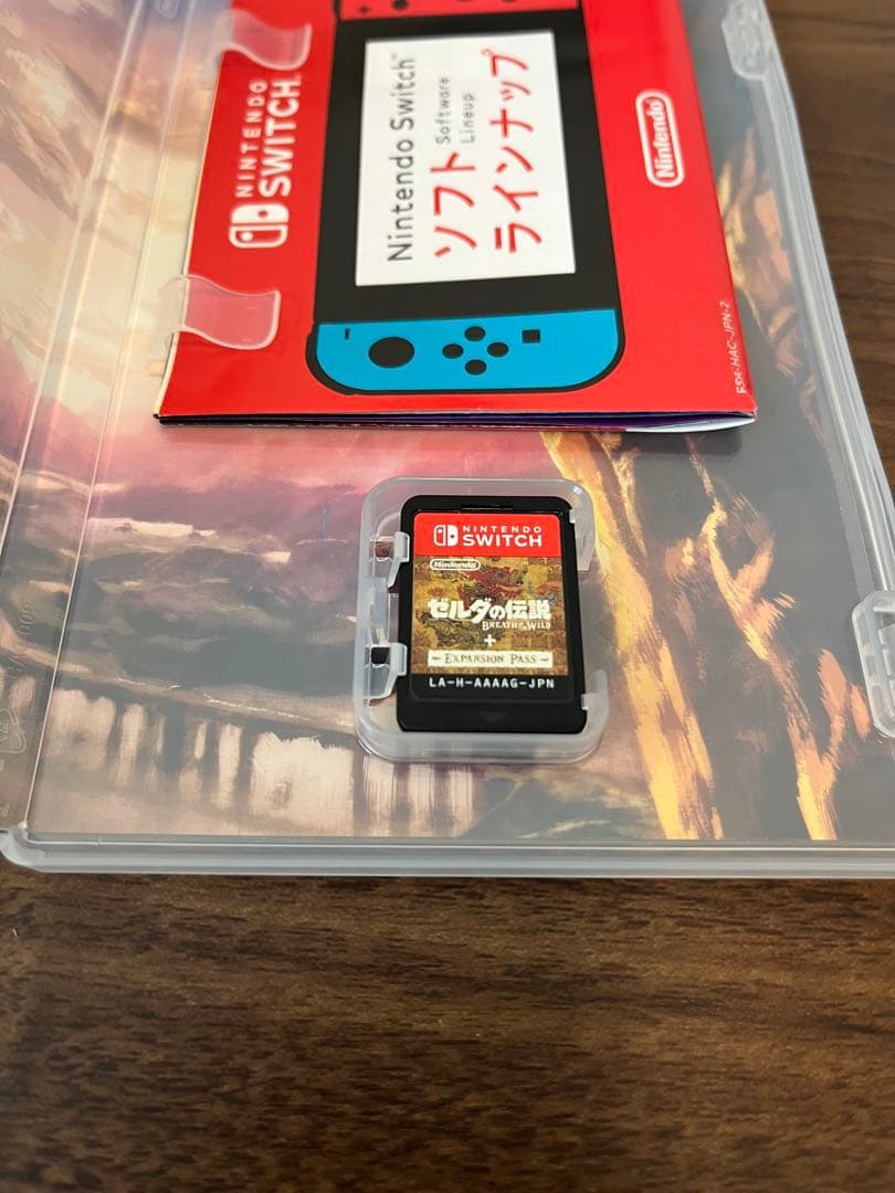 【美品】ゼルダの伝説BOW エキスパンションパス&冒険ガイドブック付限定スリーブ