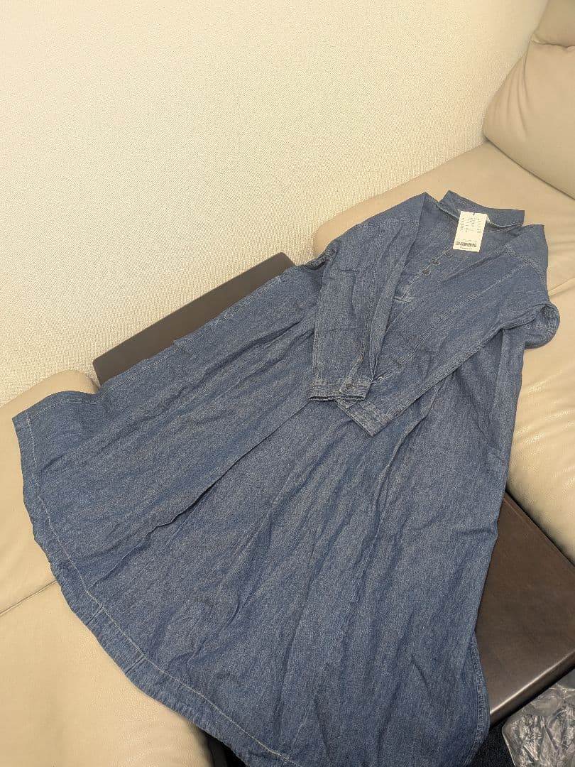 ソウルベリー　新品デニムロングワンピースLL