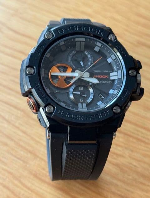 G-SHOCK GST-B100B ブラック腕時計