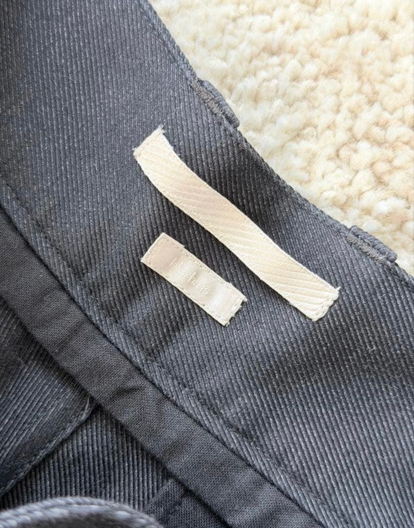 パンツ blurhms Drill Chambray SuperWide6PSlacks