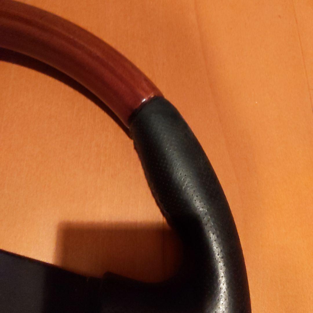 鬼*族様 NARDI ステアリング・ハンドル本体 黒/ウッド