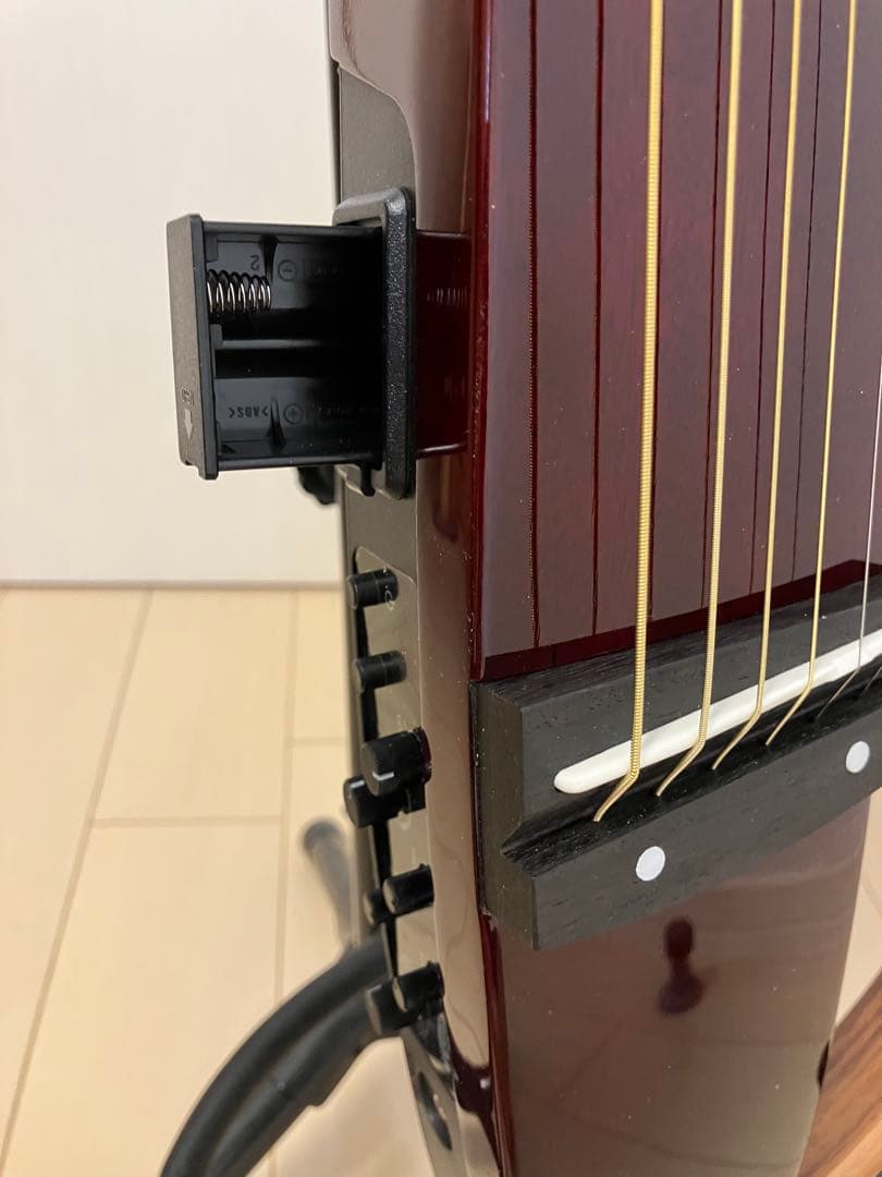 美品YAMAHA / SLG200S CRB スチール弦　新品購入品