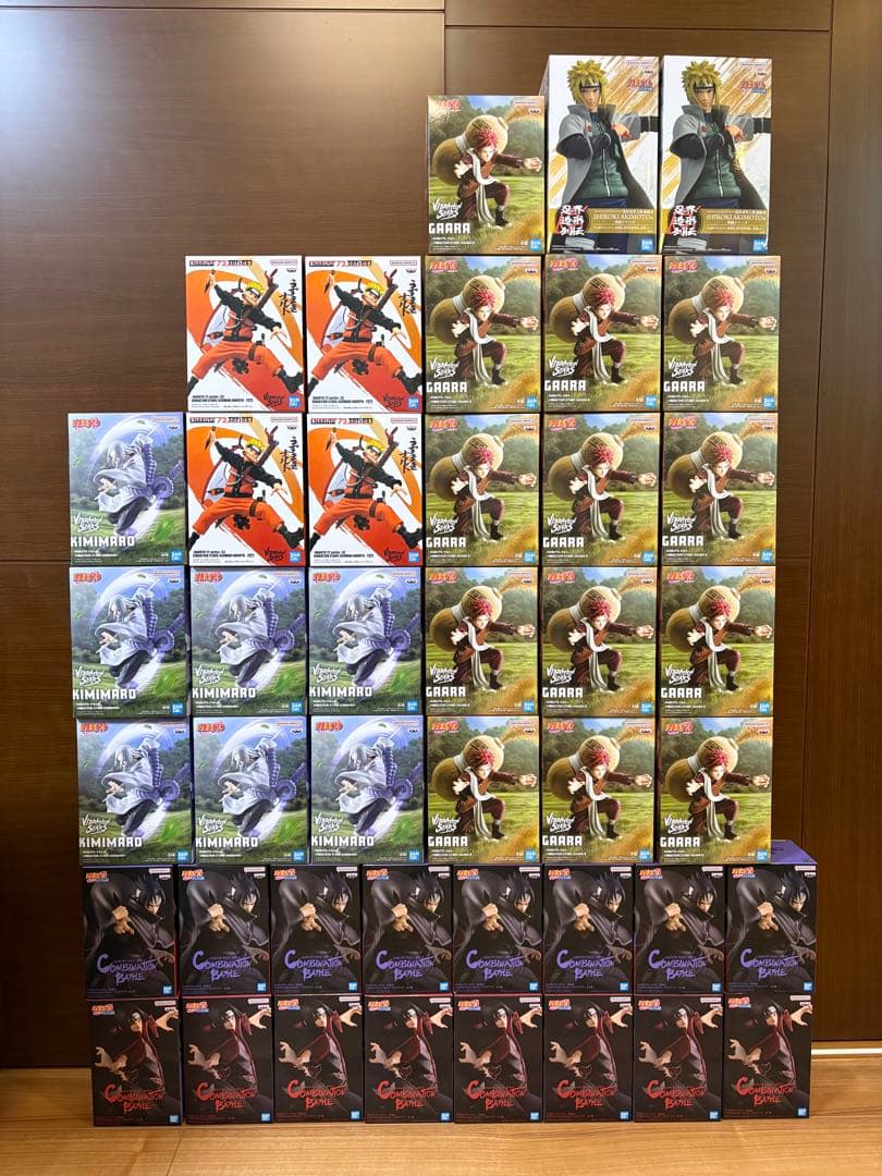 【新品未開封】NARUTO　ナルト　サスケ　イタチ　君麻呂　我愛羅　セット