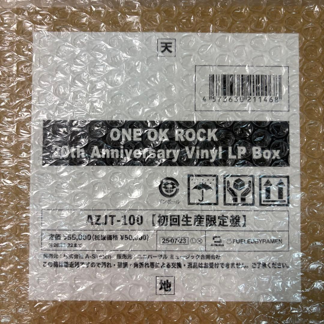 ONE OK ROCK 20th Anniversary LP BOX 11枚組